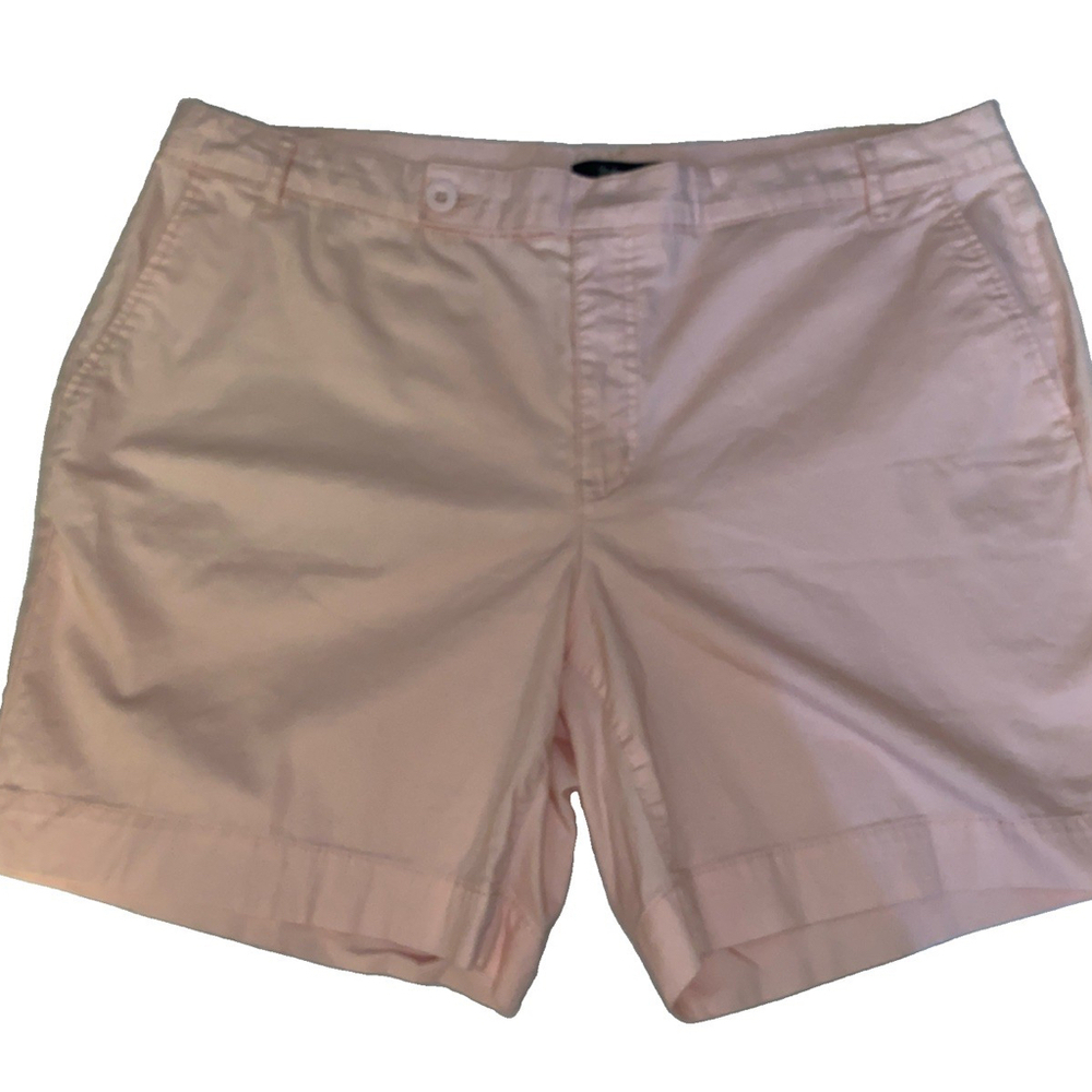 Style & Co Pale Pink Women’s Chico Shorts SZ 16W